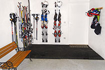 Ski Val Thorens, rental chalet, skiroom,